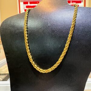 cadena oro 18 kt - Espiga 42 cm