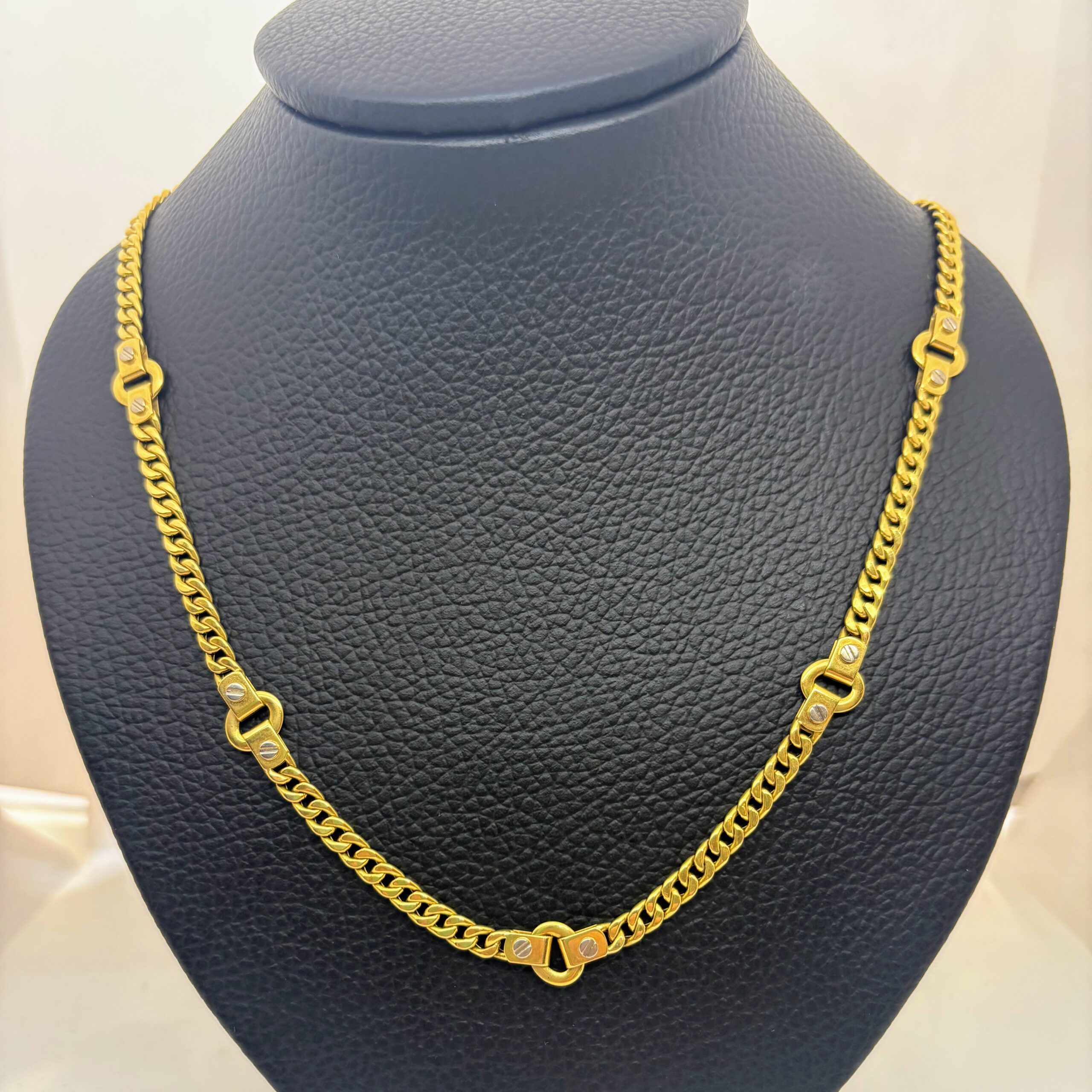 Cadena oro 18 kt