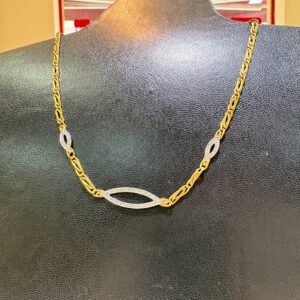 Cadena oro 18 kt