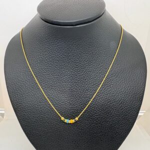 Cadena Oro 18 kt - Dijes Esmaltados