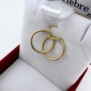 Aros oro 18 kt