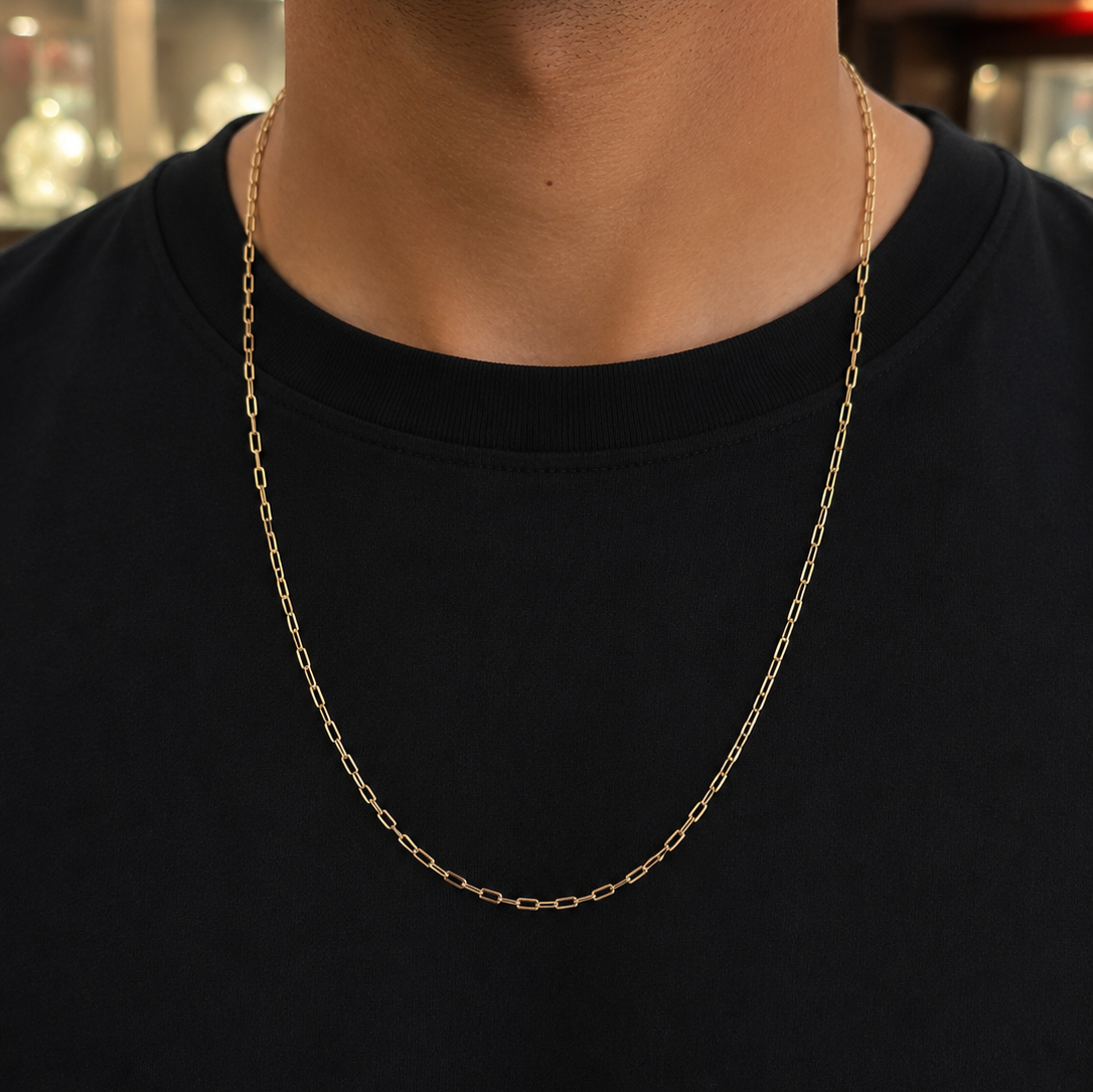 Cadena oro 18 kt - Forcet Alargada - 6,3g - 55 cm