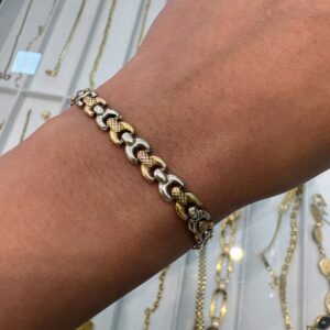 Pulsera dama oro 18 kt