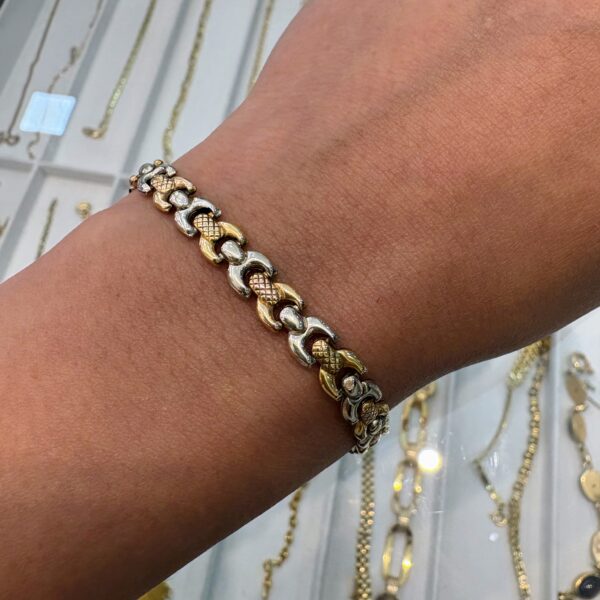 Pulsera dama oro 18 kt