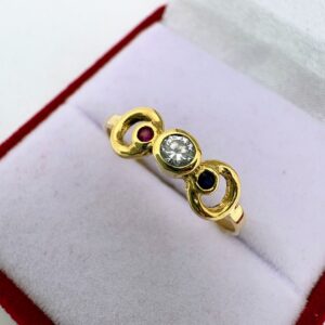 Anillo oro 18 kt