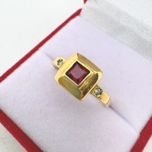 Anillo oro 18 kt