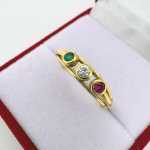 Anillo oro 18 kt