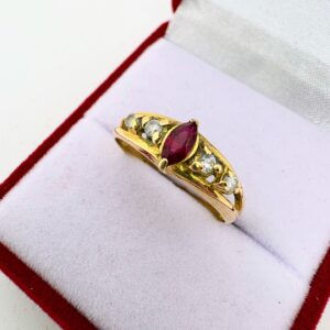 Anillo oro 18 kt
