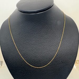 Cadena oro 18 kt