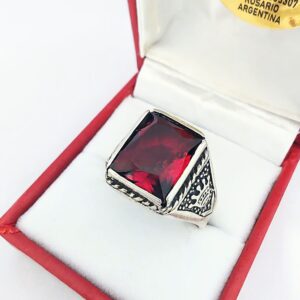 Anillo caballero plata 925