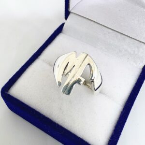 Anillo Plata 925 - Iniciales Oval