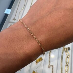 Pulsera dama oro 18 kt