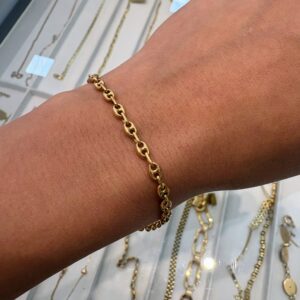 pulsera dama oro 18 kt