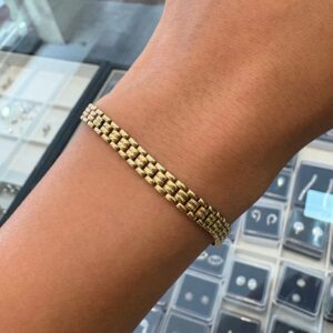 pulsera dama oro 18 kt