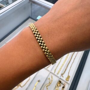 pulsera oro dama 18 kt