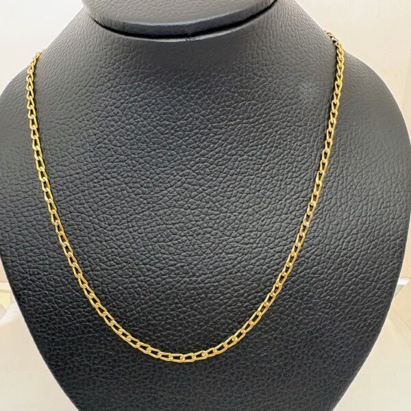 Cadena oro 18 kt - Figaro 1x 1 11,8 g - 56 cm