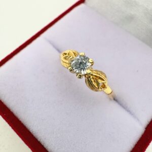 Anillo de Compromiso Oro 18kt - Solitario