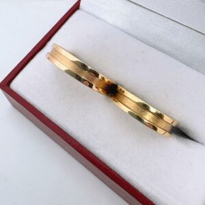 Alianzas Cartier 8,5 - Bordes cuadrados (oro 18 kt)