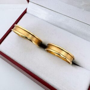 Alianzas Cartier 8,5 - Bordes redondos (oro 18 kt)