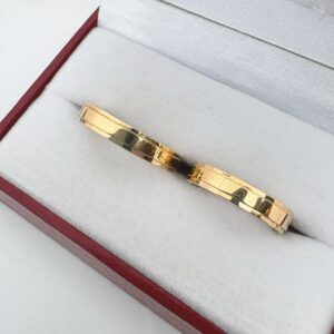 Alianzas Cintas 5,5 - Bachi Bordes Diamantados (Oro 18kt)