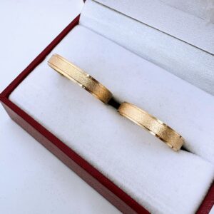 Alianzas Cintas 5,5 - Centro fresado (oro 18 kt)