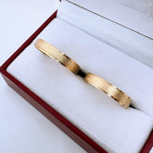 Alianzas Cintas 5,5 - Centro fresado (oro 18 kt)
