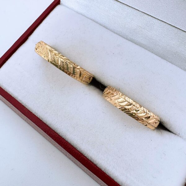 Alianzas Italianas 4,5 - Labradas (oro 18 kt)