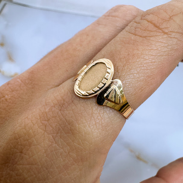 Anillo Cleopatra Medida 1 - oro 18kt - Imagen 2
