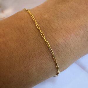 Pulsera Oro 18 kt - Forcet Larga - 1,3 - 18cm