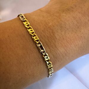 Pulsera Oro 18kt - Juliana combinada 5,3 - 18cm