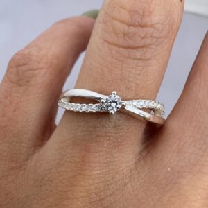 Cintillo “Amor Entrelazado” - Plata 925