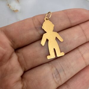 Dije Nene Modelo Grande - Oro 18K
